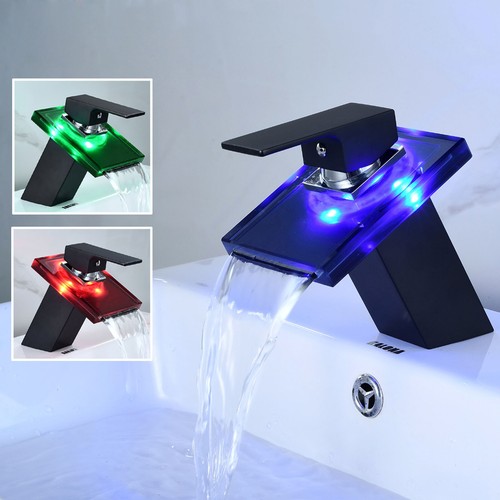 Led glas wasserfall armatur - led,