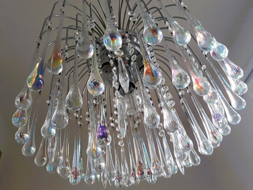 70er wasserfall lampe - 70er,