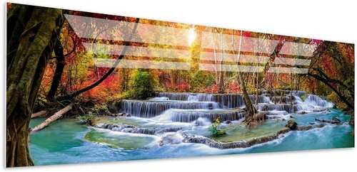 Glasbild auf acrylglas - glasbild,