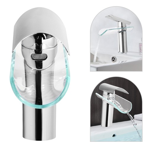 Glas wasserfall wasserhahn - glas,