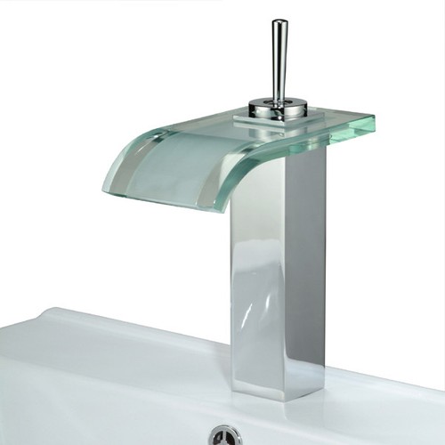 Einhebel wasserfall glas - einhebel,
