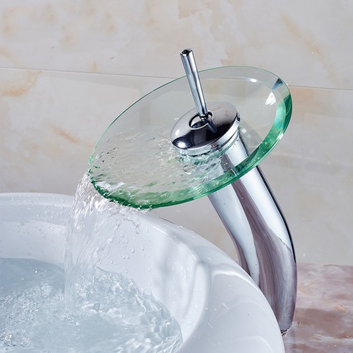 Glas wasserfall armatur - glas,