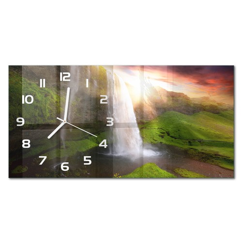 Glas wanduhr für wohnzimmer - glas-wanduhr,
