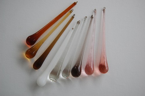 Murano glas tropfen 160 mm - 160,